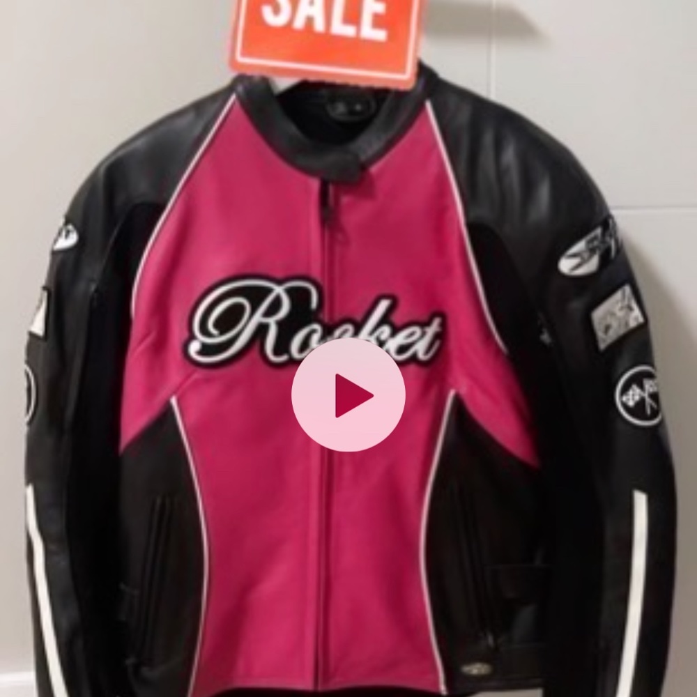 Joe Rocket Leather Motorbike Jacket